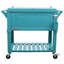 Glacière de patio à roulettes de style mobilier 80 pintes Permasteel-116395587-50807120
