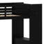 Multi-Functional Bunk Bed Featuring Built-In Shelves, Pegboards, Drawer Storage, And Ambient Lighting-2027915585