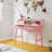 Ginelie Solid Wood Base Writing Desk-546634267