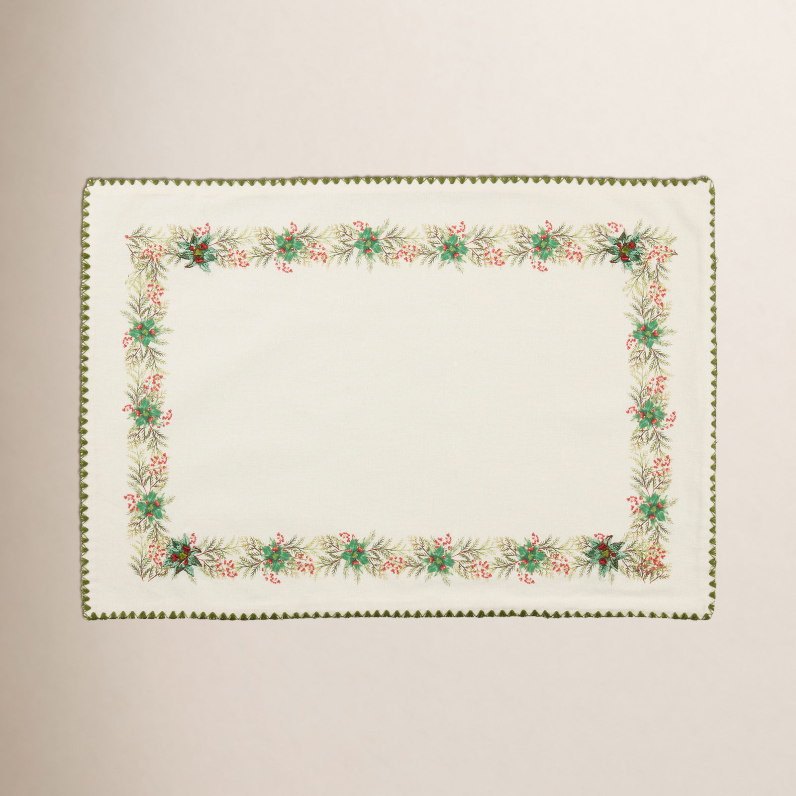 Holly Cotton Placemat