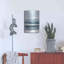 Orren Ellis «Coastal Abstract 7» par Christov Art, art mural en métal-1236140474