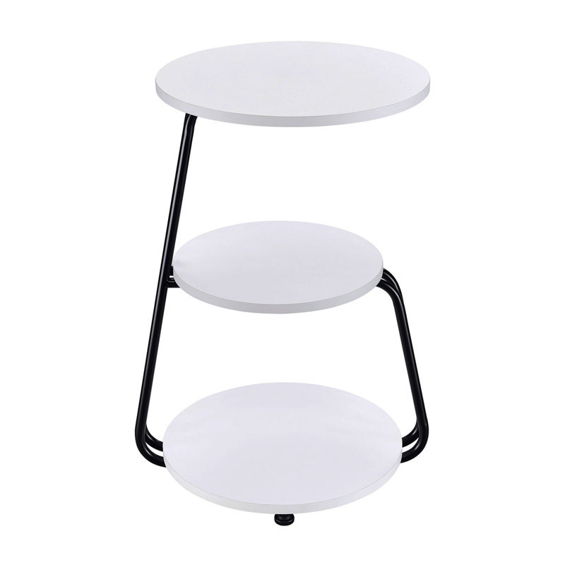 Table d'appoint ronde à 3 niveaux Dixon