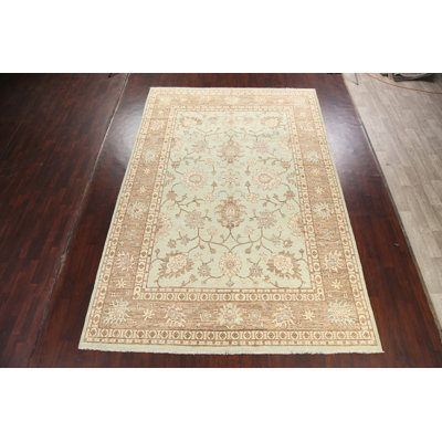 One-of-a-Kind 8'9" X 12'11" New Age Wool Area Rug in