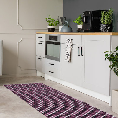 Chenille Geometric Indoor Rug