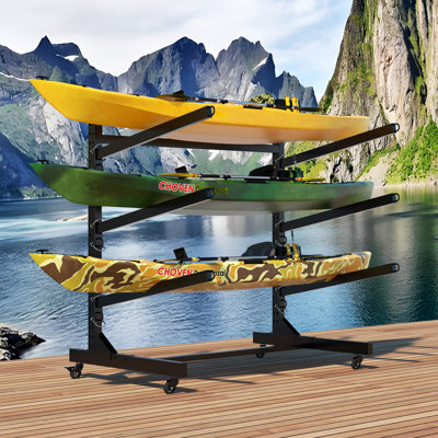 Kayak Stand Kayak Storage Rack Two 73 25 In Freestanding s With
