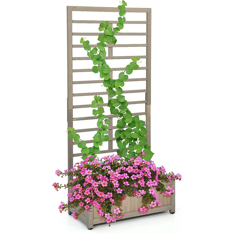 Bornier Wood Planter Box