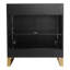 Ensemble de meuble-lavabo simple autoportant 30 po avec plateau en pierre Gesa-2111241668-2111241721