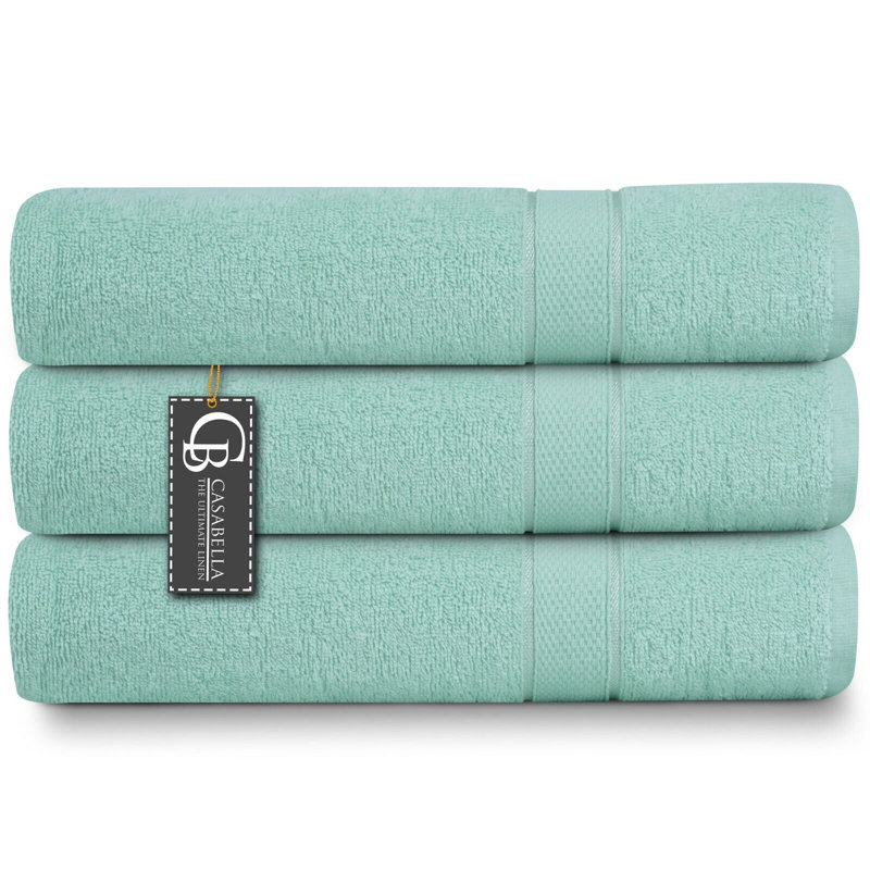 Fiorindo Jumbo Bath Sheet, Seafoam