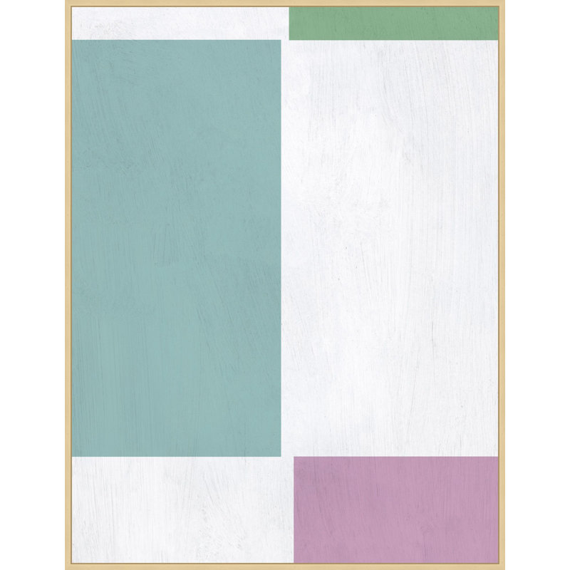 Pastel Geometric 2 Print by Lillian August