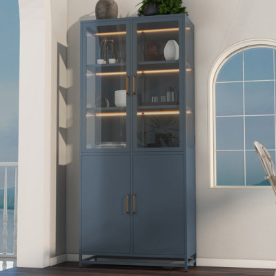 Vitrine de 76,75 po de hauteur