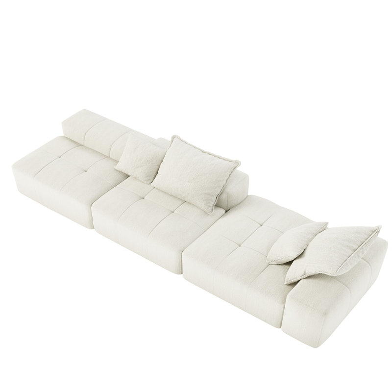 Canapé modulaire surdimensionné Modern, Beige