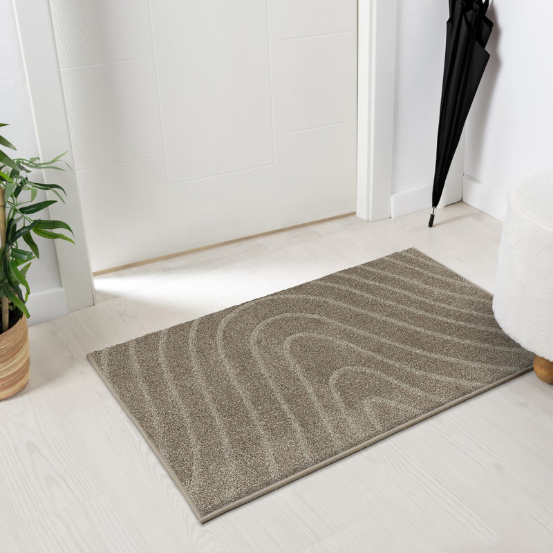 Geometric Indoor Rug, Rectangle 2' x 3'