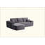Canapé modulaire Cloud avec méridienne en forme de L et poches latérales, conception modulaire moderne, assise profonde, canapé rembourré pour le salon / la chambre à coucher, aucun assemblage requis (tissu moelleux), orienté vers la gauche-966098206-966098207