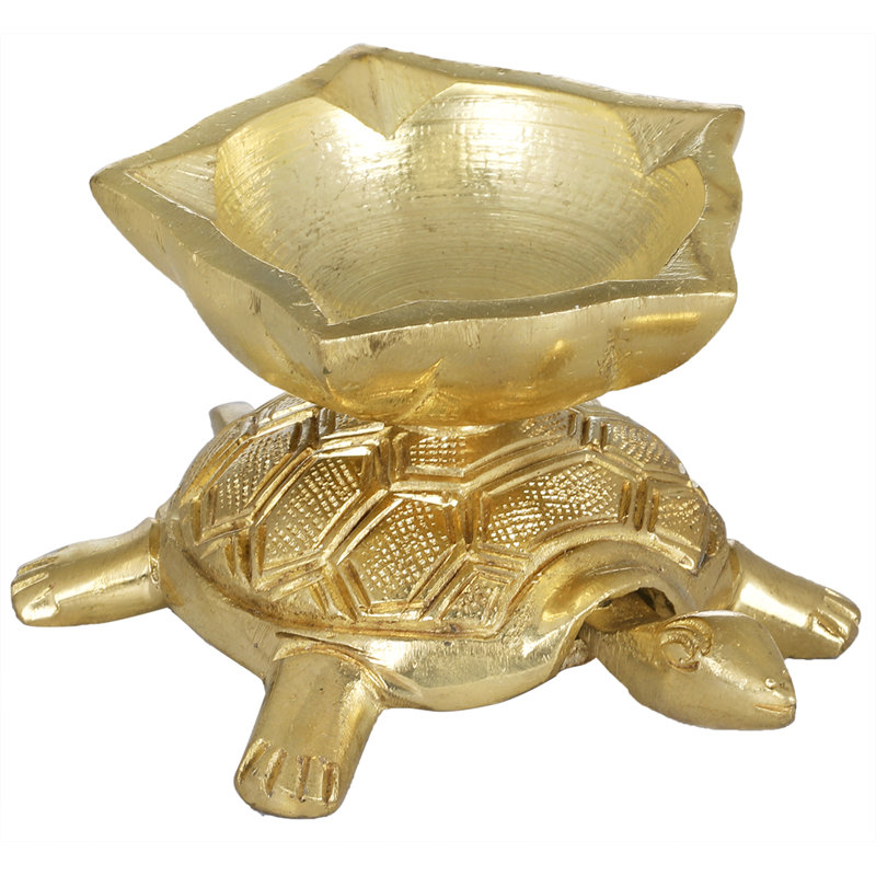 1.5'' H Brass Tabletop Tealight Holder