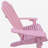Outdoor or indoor Wood children Adirondack chair