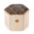 Animal Print Fleece Pet Bed