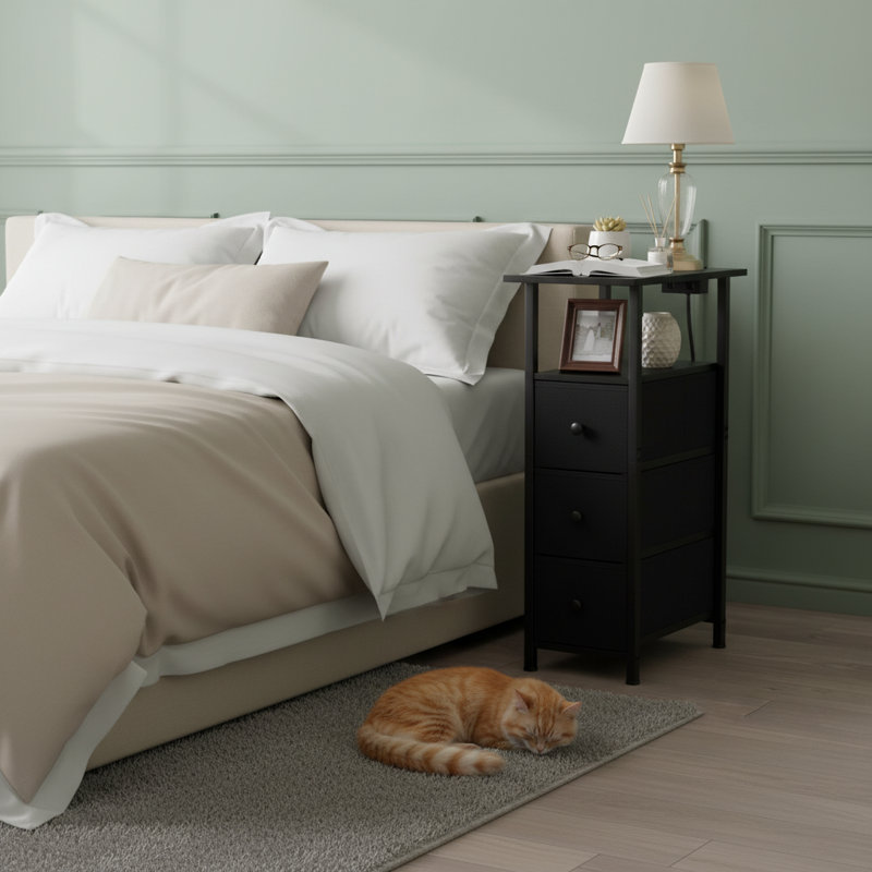 End Table, Black
