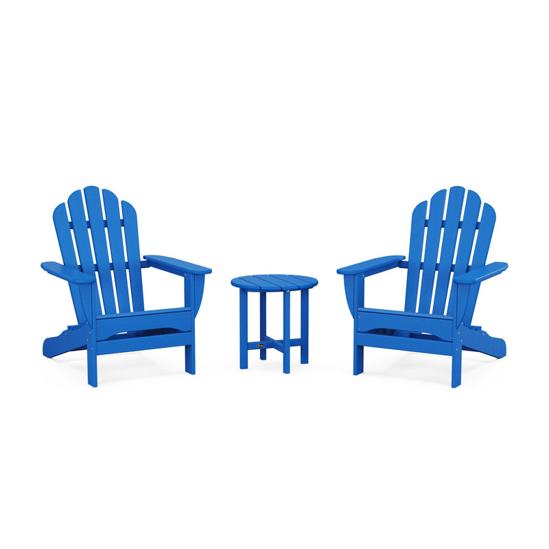 Ensemble 3 pièces Adirondack Monterey Bay, Bleu pacifique