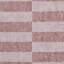 Maroon Stripe Quilted Muslin Changing Pad Cover
