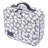 Hello Kitty Cosmetic Bag with Faux Leather and Waterproof Travel Toiletry Bag with Inside Pockets
