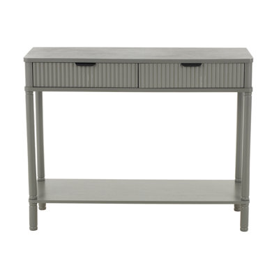 Console 2 tiroirs Cole and Grey
