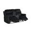 Winnie 3 Piece Black Recliner Set -323596767
