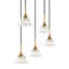 Luminaire suspendu géométrique à 5 lumières Angeline-2010409194