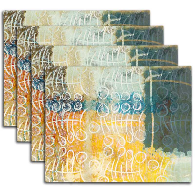 Polyester Abstract Placemat