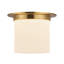 Mineral 11-in Brass Flush Mount-204888999-204888994