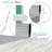 Transolid Trimslate Plus 60-in x 32-in Zero Threshold Tub Replacement Shower Base with End Drain-115485400