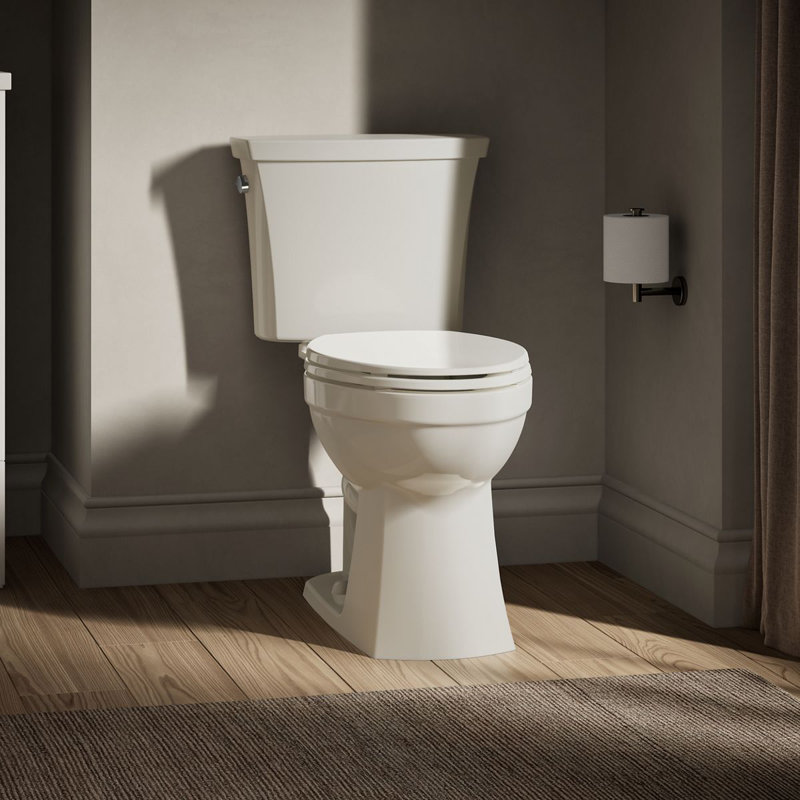 Toilette allongée deux pièces Kelston, Biscuit