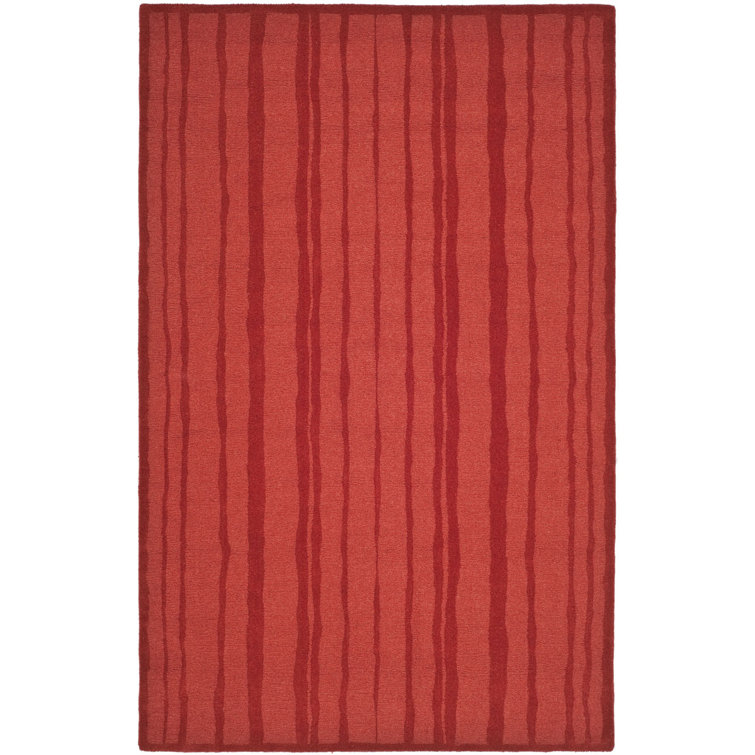 Martha Stewart Hand Tufted Wool Striped Rug