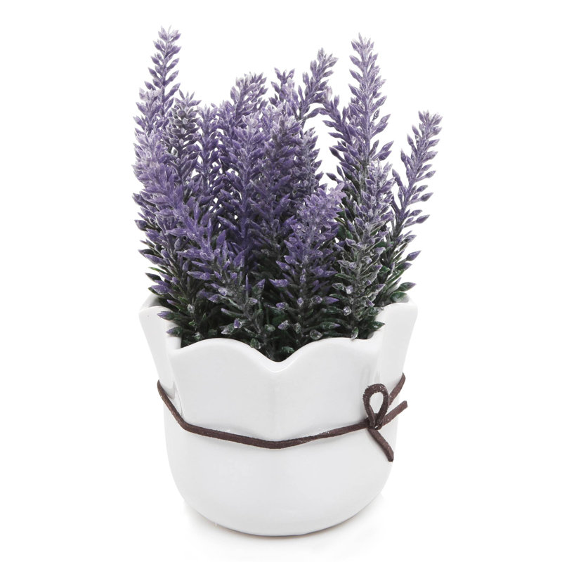 19.1cm Faux Plant in Ceramic Pot