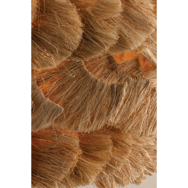 Lustre large 1 lumière en laiton vieilli Mitzi Daria, H 14 po x l 32 po x P 32 po
