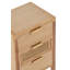Dietrick Wicker 40 cm W Chest of 3 Drawers