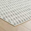 Tapis intérieur crème / beige à motif géométrique crème / beige 6 pi x 9 pi (5 pi 11 po x 9 pi 0 po) Branch Living Lavinia - salon, chambre à coucher, salle à manger et cuisine-1312616462