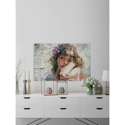 Make Things Happy - Wrapped Canvas Painting