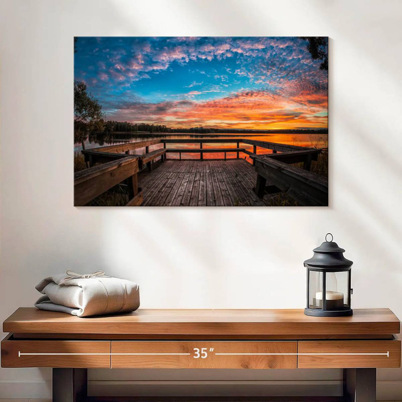 Quai Alvord Scenic Sunrise, H 16 po x l 24 po