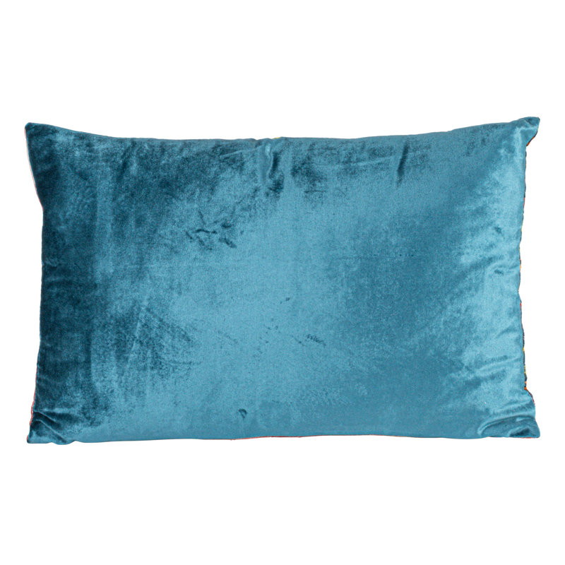 Rayon/Viscose Lumbar Rectangular Throw Pillow Cover & Insert