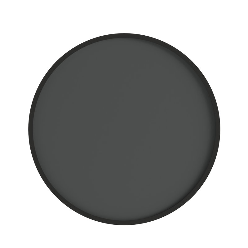Tableau noir magnétique mural avec gomme et craie Millworks, 18 pi x 18 po, Noir