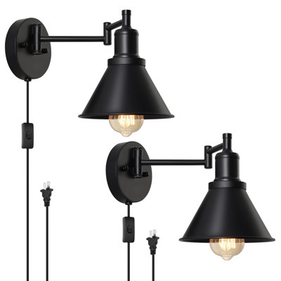 Tijera Plug-in Swing Arm Sconce