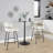  Sone 26" Velvet Fixed-Height Counter Stools with Round Footrest-89129275-89678224