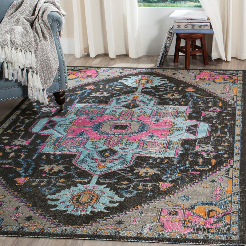 Averi Oriental Hand Woven Area Rug, Rectangle 155 x 229 cm