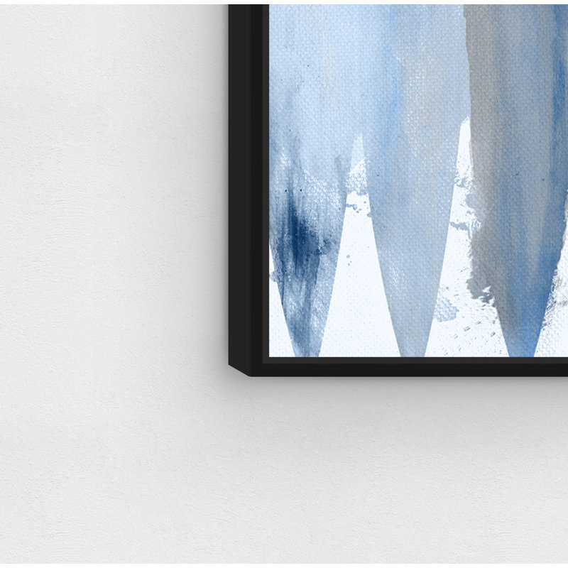 Tidal Waves Found - Peinture sur toile, H 30 po x l 45 po