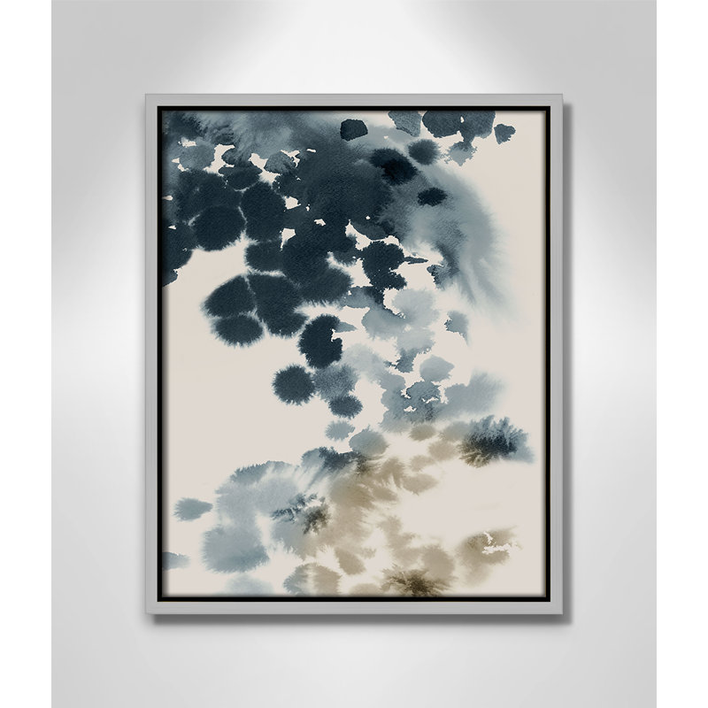 «Emerald Azure I Print» par Casa Fine Arts, Argent, H 15,5 po x l 12,5 po