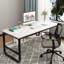 Wood Countertop For Office - 48"l X 26.01"w 0.74"h, Laminate Diy (drama Marble 0.74"h Kitchen, Desk-926681350-926681349