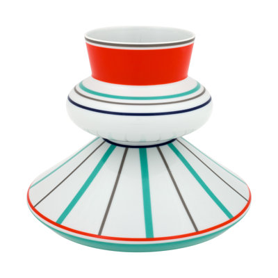 Triadic Handmade Porcelain China Table Vase