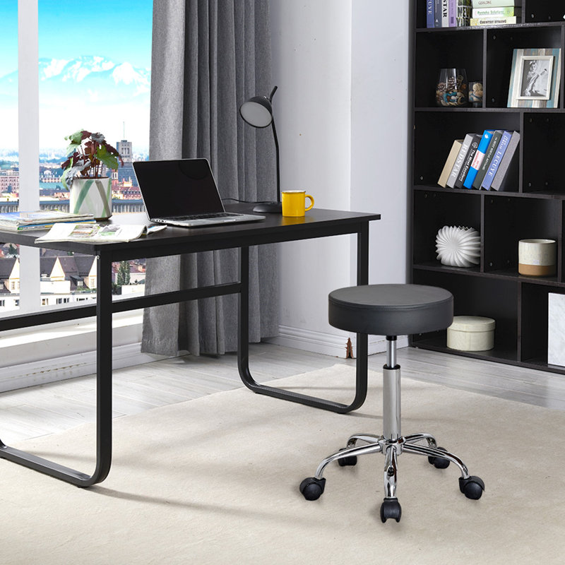 Tabouret de laboratoire Raynette, Noir