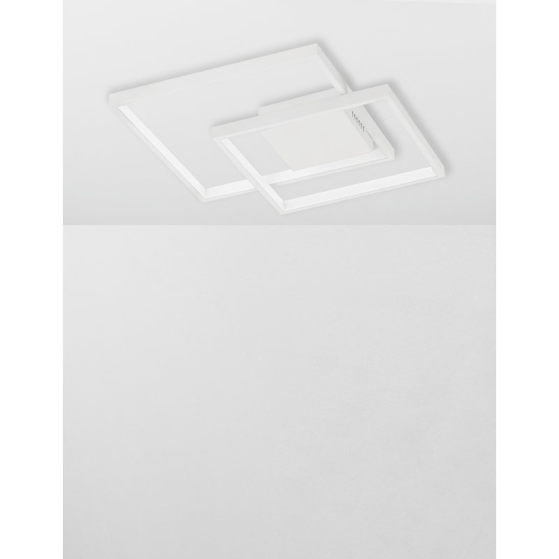LED Flush Mount, White