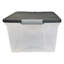 Ensemble de fourre-tout de rangement en plastique 64 qt secure latch-97280245-97280246-97282264